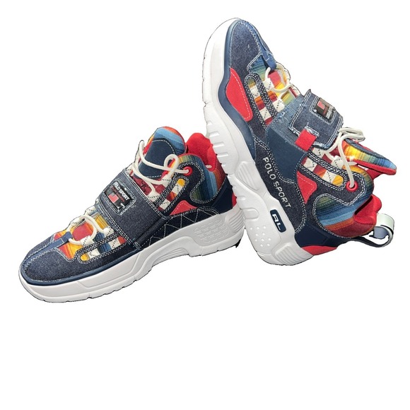 Polo Ralph Lauren Other - 25N30/ POLO RALPH LAUREN PS100 HIGH TOP TRAINERS Size 9